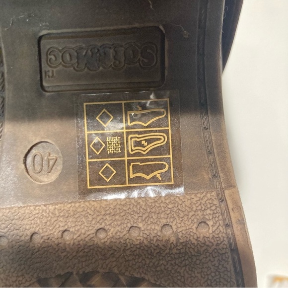 SOFTMOC Sz 40 2” Heel Highly Embellished Western Inspired Zip Up Ankle Booties - Picture 12 of 14